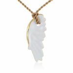 Pure White&Gold Angel Wings