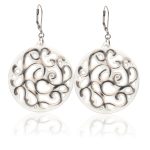 Aero White&Platinum Earrings
