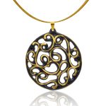 Aero Black&Gold Pendant (60 mm)