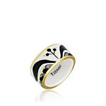 Sárközi White&Black Ring