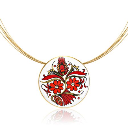 Paloc Red  Pendant (Rotund)
