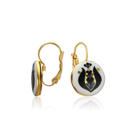 Sárközi White&Black Earrings