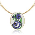 Paloc Purple  Pendant (Oval)