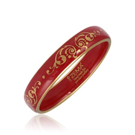 Baroque Red  Bracelet