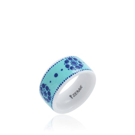 Turquoise Dotted Ring