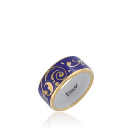 Baroque Blue  Ring