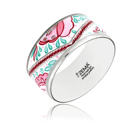 Paloc Pink Wide Bracelet