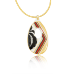 Paloc Burgundy-Black Pendant