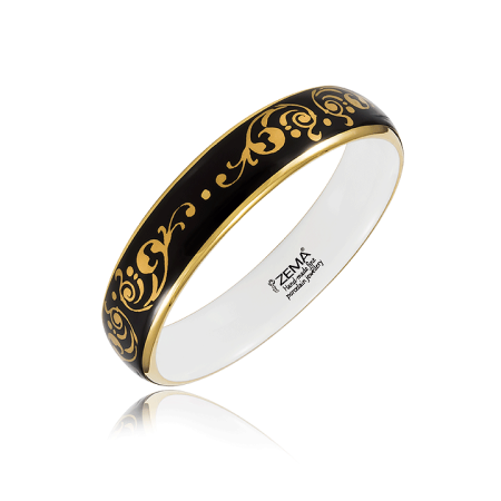 Baroque Black&Gold  Bracelet