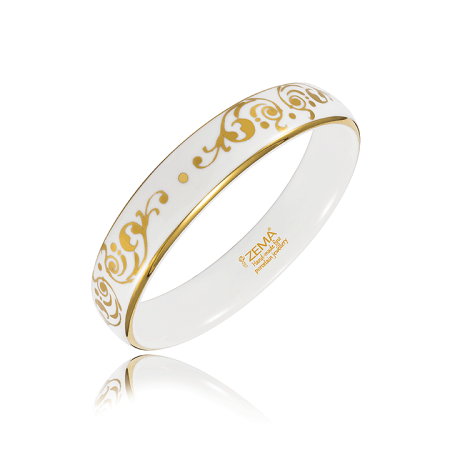Baroque White&Gold  Bracelet