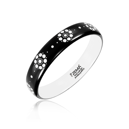 White&Black Dotted Bracelet