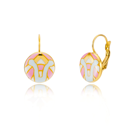 Ancient Power Scythian Leverback Earrings