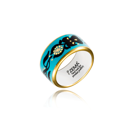Infinity Mint-green Ring