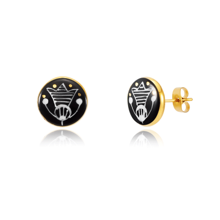 Sárközi Black Earrings