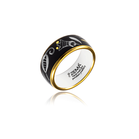 Sárközi Black&White Ring
