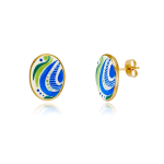 Paloc Blue-Green Earrings