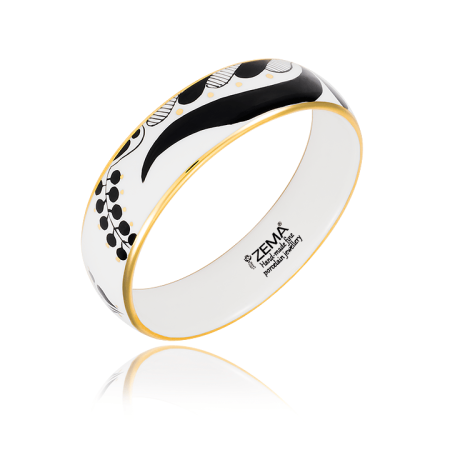 Sárközi White Black Bracelet