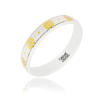 White Dotted Bracelet