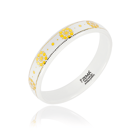 White Dotted Bracelet