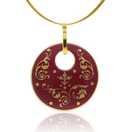 Baroque Pur-Pur  Pendant
