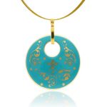 Baroque Mint-green  Pendant