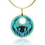 Infinity Mint-green Pendant