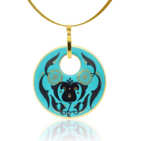 Infinity Mint-green Pendant