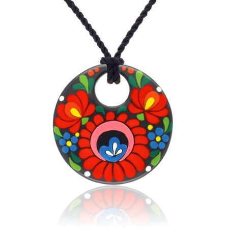 Black Matyo Rotund Pendant